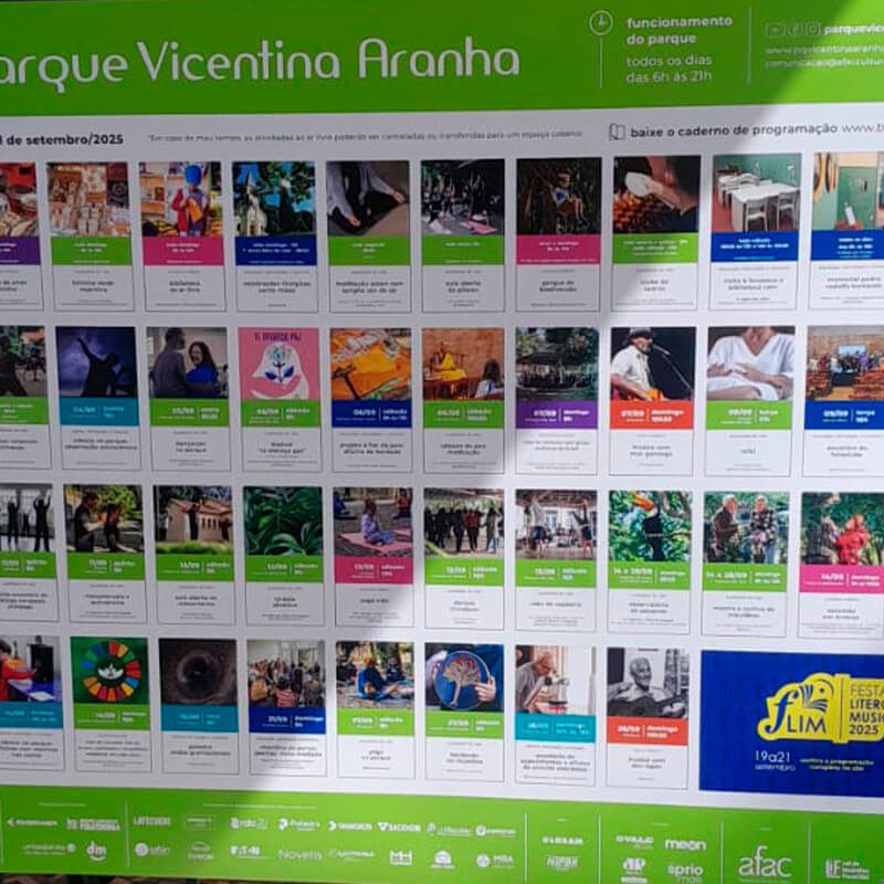 parque vicentina aranha seja um patrocinador